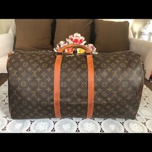 Authentic Louis Vuitton Keepall 55